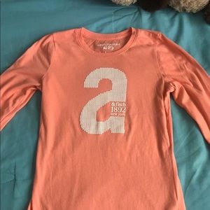 Abercrombie girls long sleeve shirts
